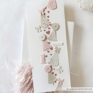 Stencil 'Heart Stripes'- ST-AR-Mu0101- A.RENKE