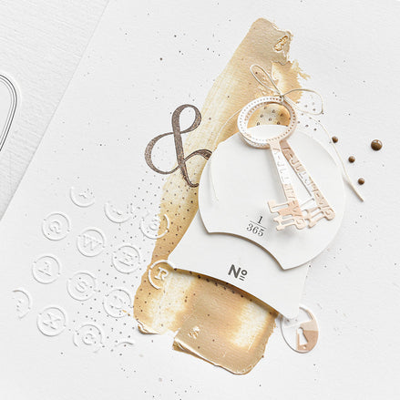 Stencil 'Typewriter Keyboard'- ST-AR-Ty0018- A.RENKE