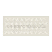Stencil 'Typewriter Keyboard'- ST-AR-Ty0018- A.RENKE