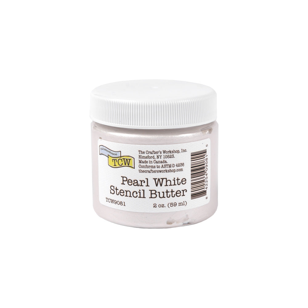 Stencil Butter 'Pearl White' - TCW-9081 - The Crafters Workshop