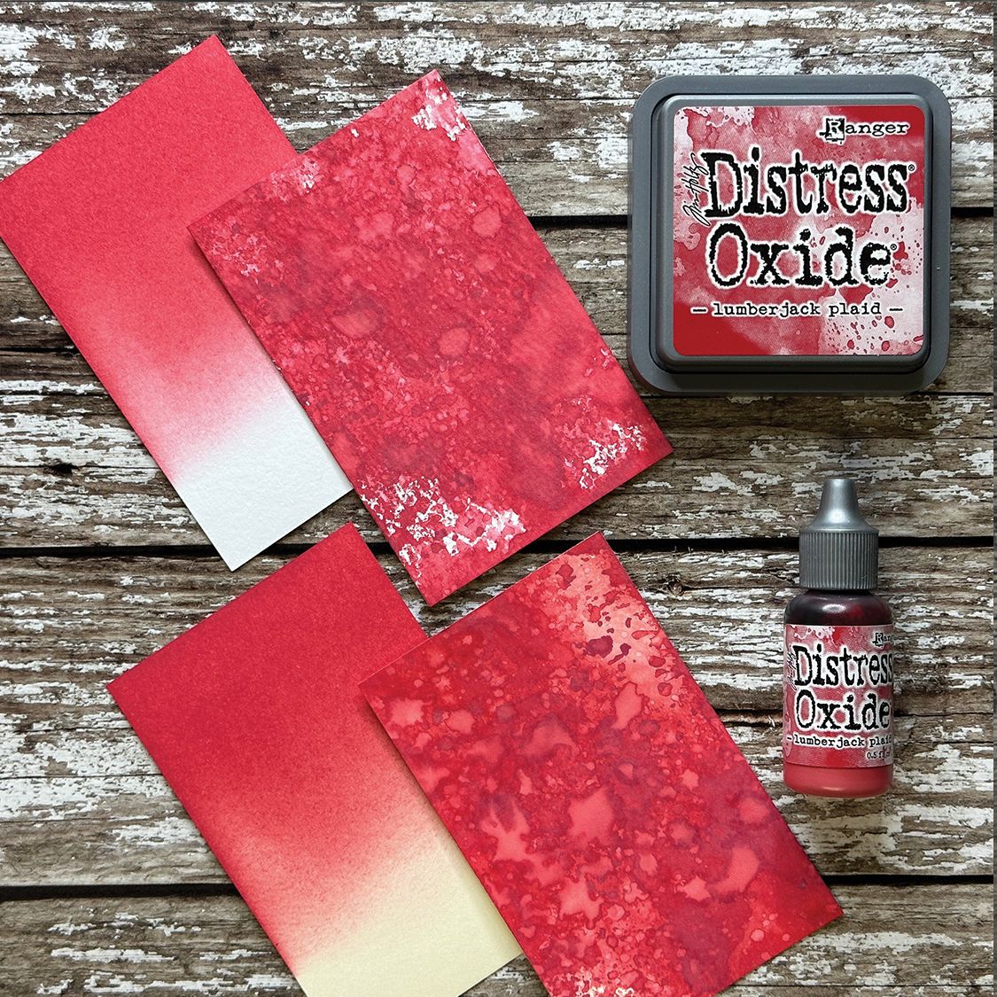 Distress Oxide Ink Pad Lumberjack Plaid - TDO82378