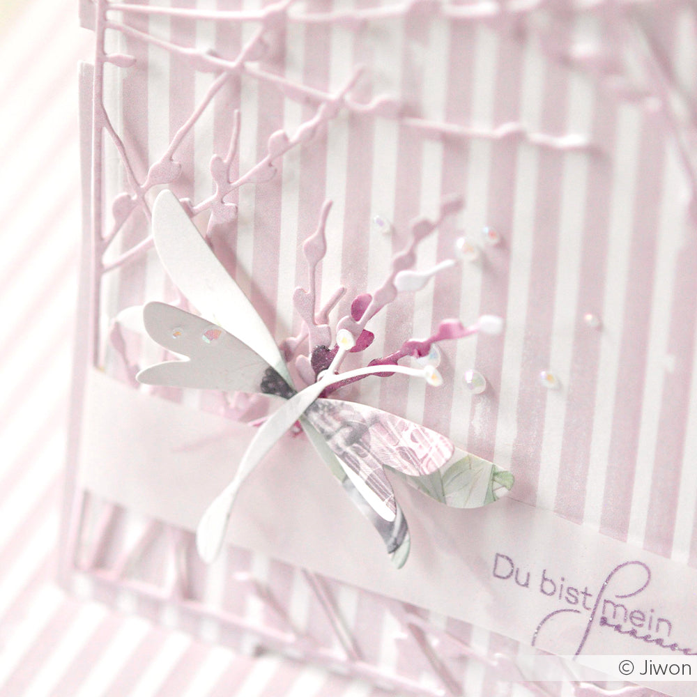 Die set 'Layered dragonfly ' -D-AR-Ti0085 - A.RENKE 