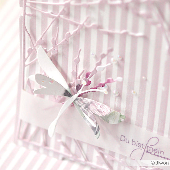 D-AR-Ti0085 Set Fustelle  'Layered dragonfly ' - A.RENKE