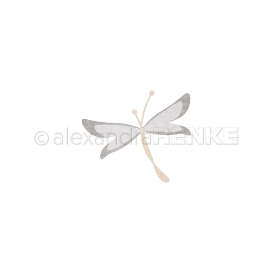 D-AR-Ti0085 Set Fustelle  'Layered dragonfly ' - A.RENKE
