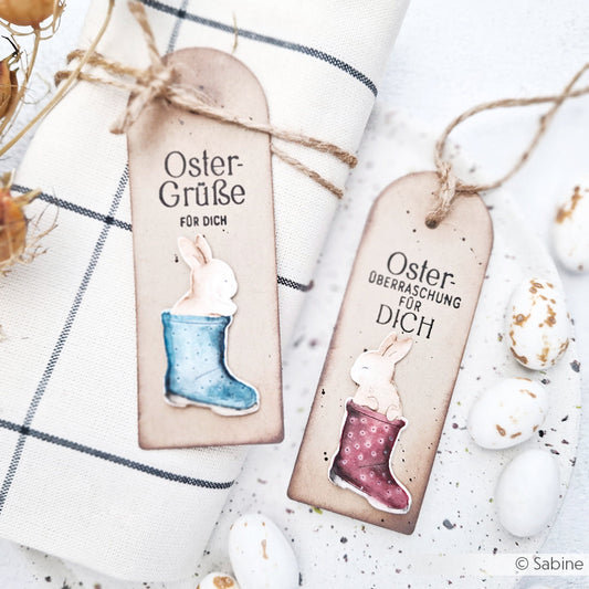 Set Fustelle 'Bunny Garden' -D-AR-Ti0145 - A.RENKE