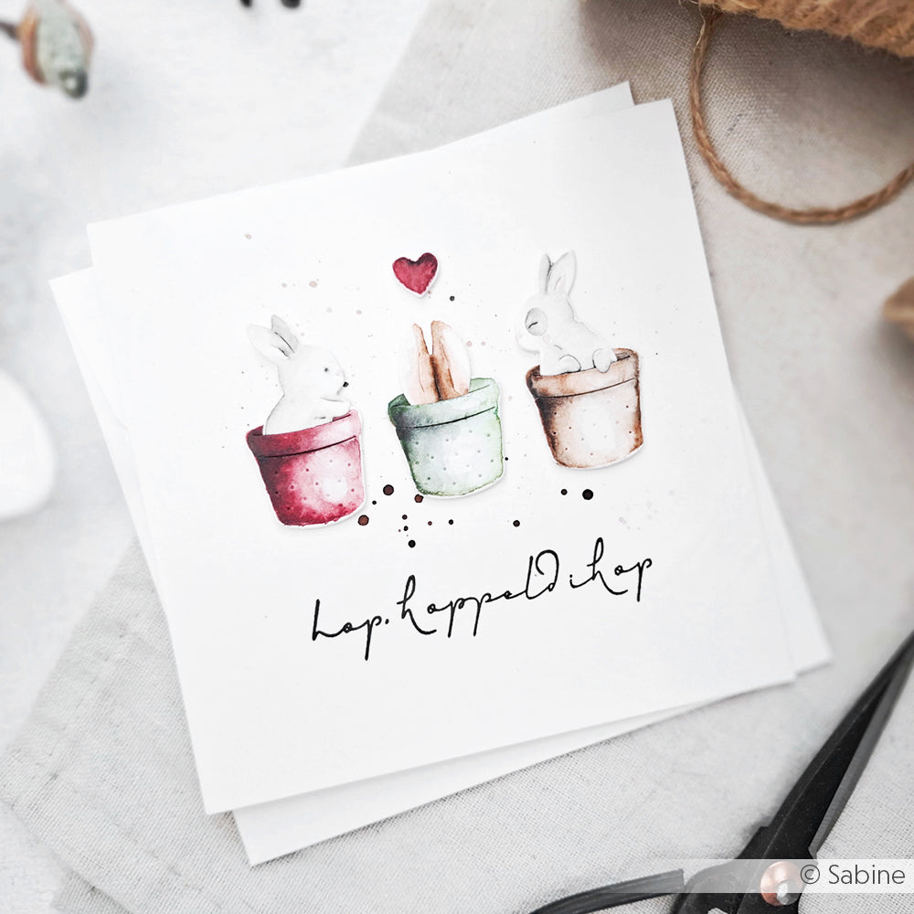 Die set 'Bunny Garden' -D-AR-Ti0145 - A.RENKE