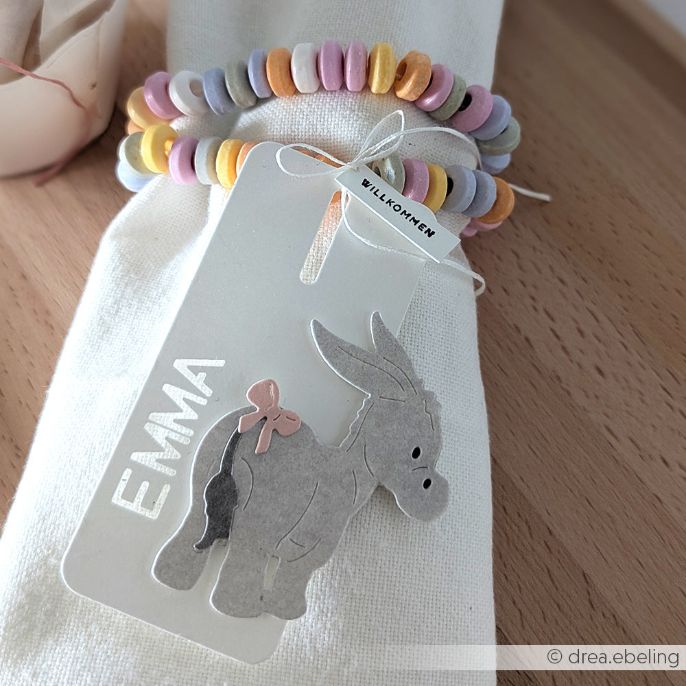Set Fustelle 'Cuddly donkey with dream' -D-AR-Ti0147 - A.RENKE