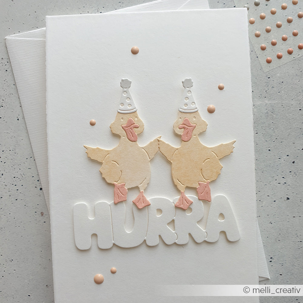 Die set 'Enthusiastic Ducklings -D-AR-Ti0148 - A.RENKE