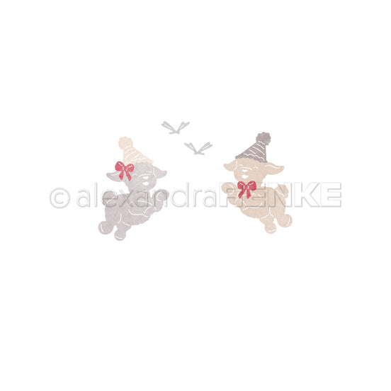 Set Fustelle 'Jumping Lamb' -D-AR-Ti0150 - A.RENKE
