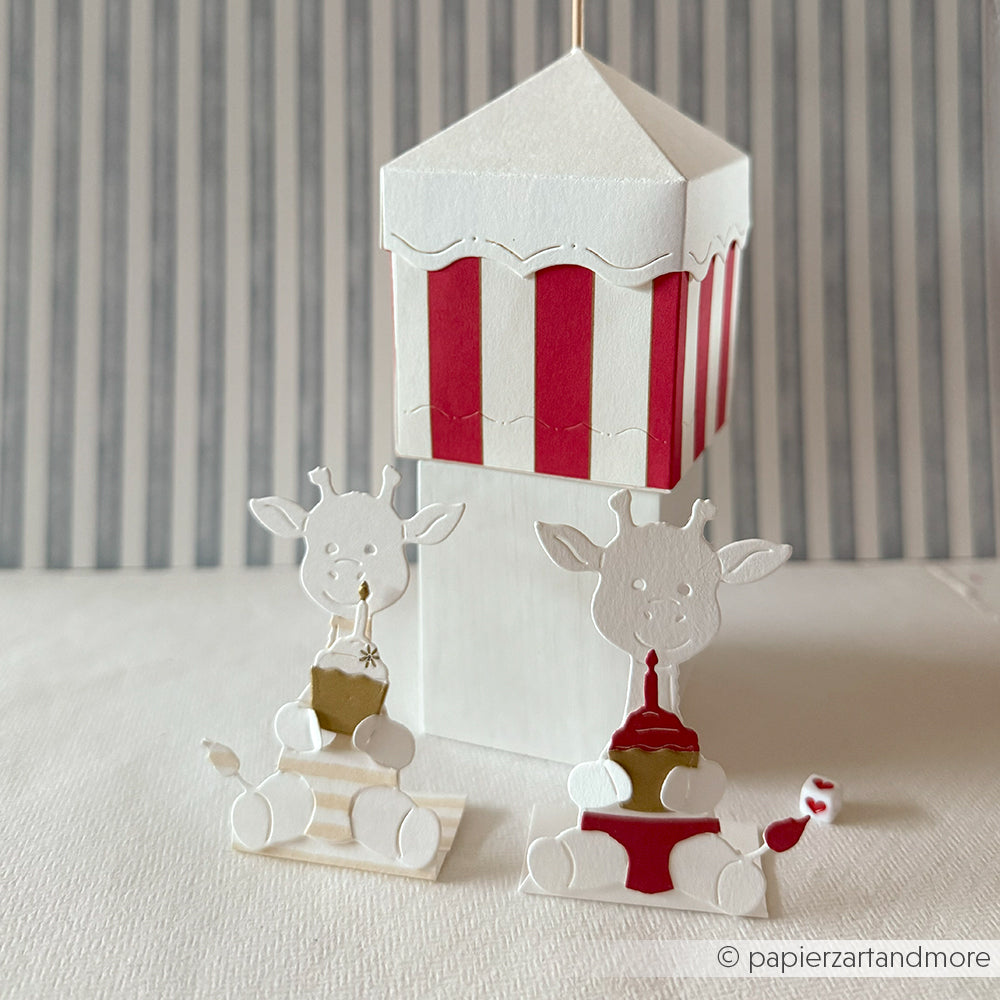 Set Fustelle 'Sweet Giraffe' -D-AR-Ti0151 - A.RENKE