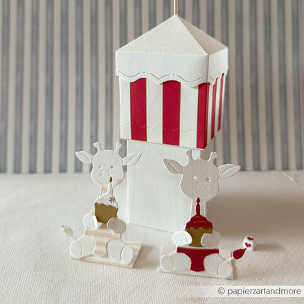 Set Fustelle 'Sweet Giraffe' -D-AR-Ti0151 - A.RENKE