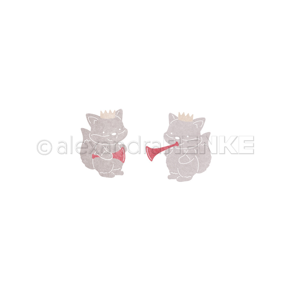 Set Fustelle 'Fluffy Fox' -D-AR-Ti0153 - A.RENKE