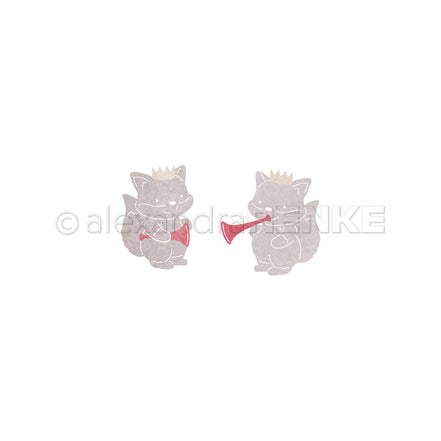 Set Fustelle 'Fluffy Fox' -D-AR-Ti0153 - A.RENKE