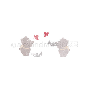 Set Fustelle 'Curious Bear' -D-AR-Ti0154 - A.RENKE