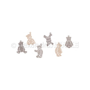 D-AR-Ti0162 'Little Bear Pendants' Die Set - A.RENKE