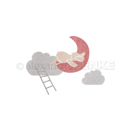 D-AR-Ti0163 'Goodnight Duck' Die Set - A.RENKE