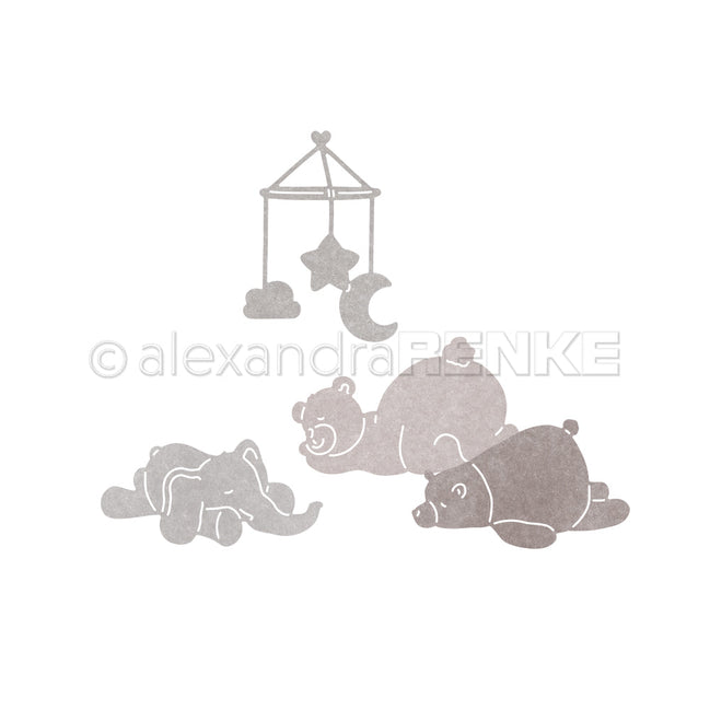 D-AR-Ti0165 'Sleep Companions' Die Set - A.RENKE