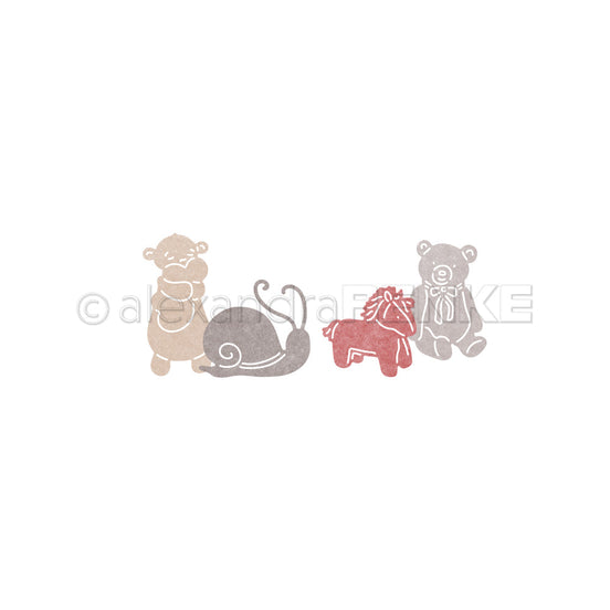 D-AR-Ti0166 Set Fustelle 'Cuddle Party' - A.RENKE