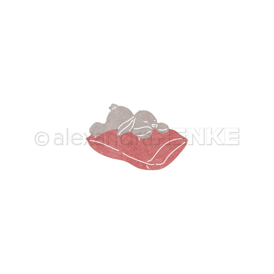 D-AR-Ti0167 Set Fustelle 'Tired Bunny' - A.RENKE