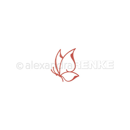 D-AR-Ti0177 Fustella 'Lineart Schmetterline 2' A.RENKE