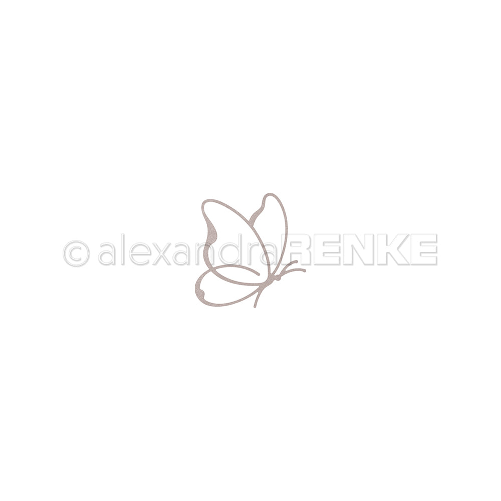 D-AR-Ti0179 Fustella 'Lineart Schmetterling 4' A.RENKE