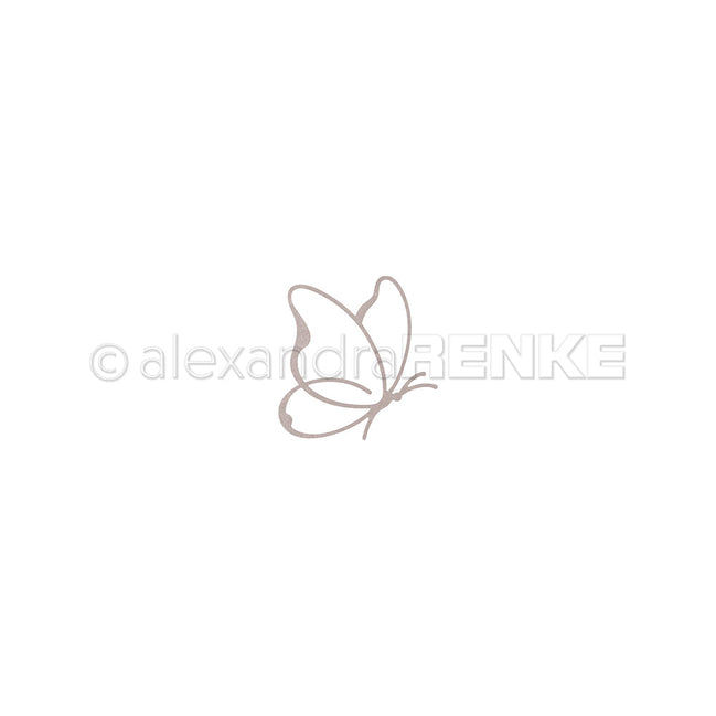 D-AR-Ti0179 Fustella 'Lineart Schmetterling 4' A.RENKE