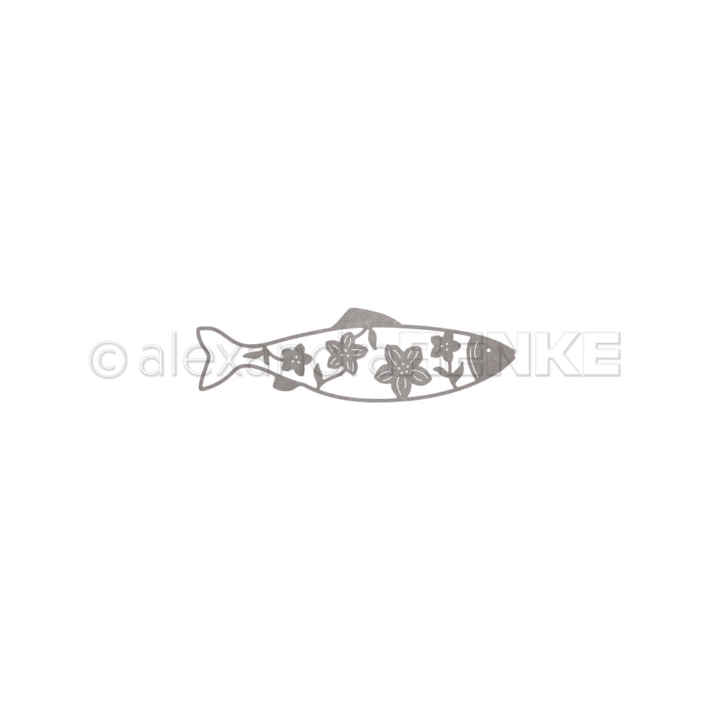 Stanze 'Langer blumiger Fisch'
