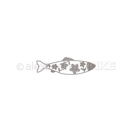 Stanze 'Langer blumiger Fisch'