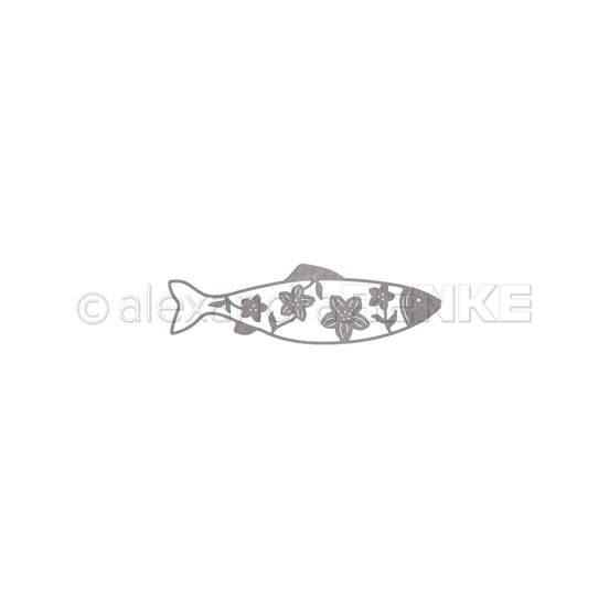 Stanze 'Langer blumiger Fisch'