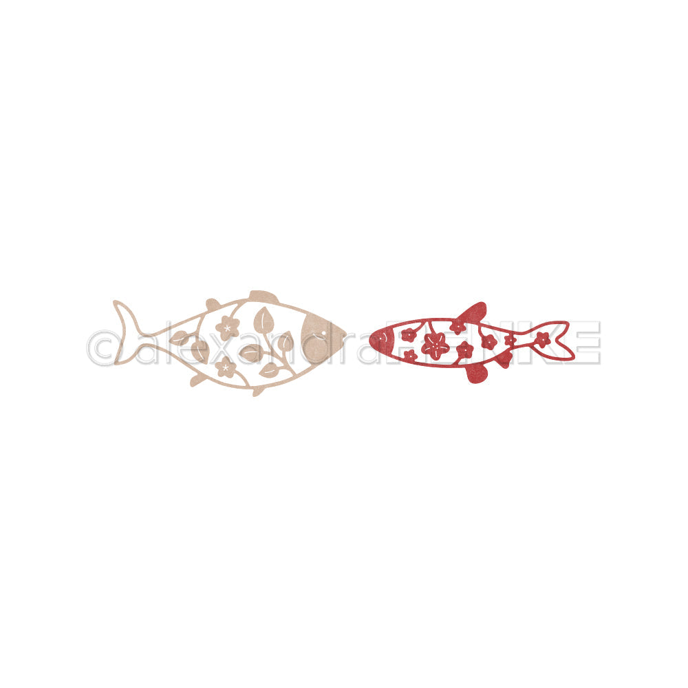 Stanze 'Zwei blumige Fische'