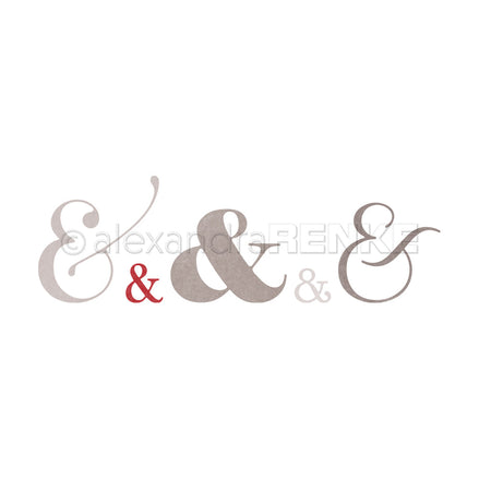 Set Fustelle 'Ampersand' - D-AR-TY0112 - A. RENKE