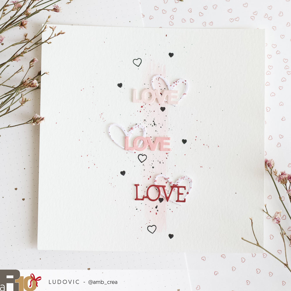 Set Fustelle 'Love Only' - D-AR-TY0150 - A. RENKE