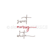 Set Fustelle ' Word Set Sweet  '- D-AR-Ty0182 - A.RENKE