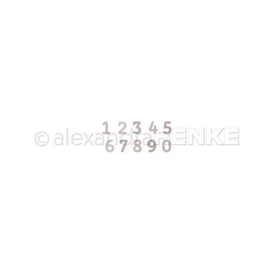 Set Fustelle 'Mini Numbers 0-9' -D-AR-Ty0351 - A.RENKE