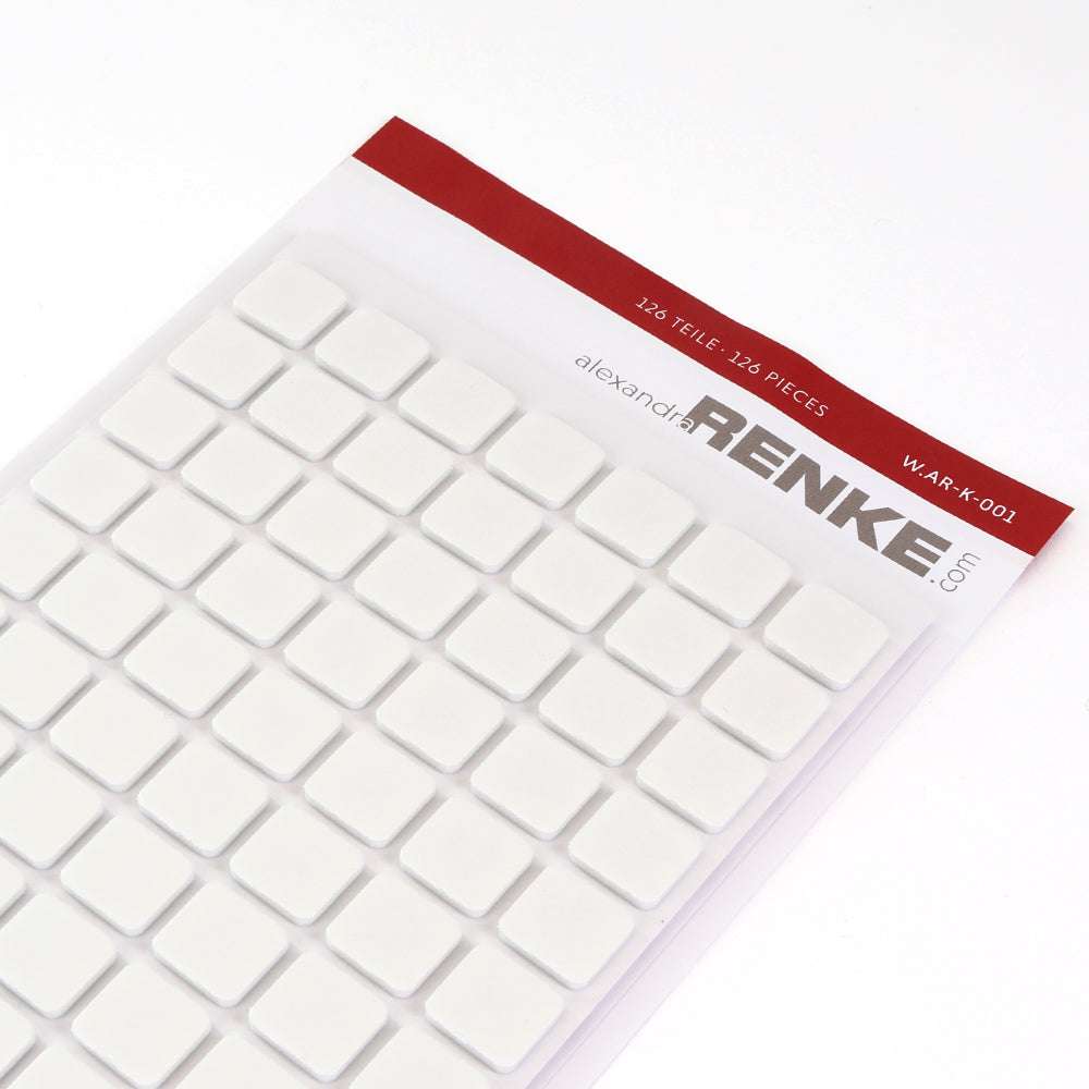 W.AR-K-001 BIADESIVO Cuscinetti adesivi 3D 11 x 12 x 2 mm A.RENKE
