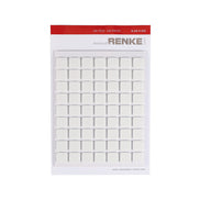 W.AR-K-001 BIADESIVO Cuscinetti adesivi 3D 11 x 12 x 2 mm A.RENKE