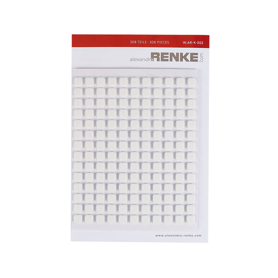 W.AR-K-002 BIADESIVO Cuscinetti adesivi 6,35 x 6,35 x 2 mm A.RENKE