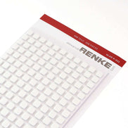 W.AR-K-002 BIADESIVO Cuscinetti adesivi 6,35 x 6,35 x 2 mm A.RENKE
