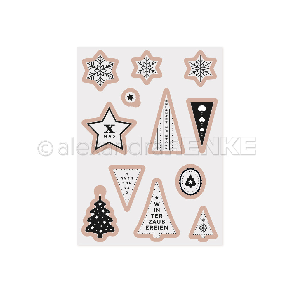 CE-AR-W0001 Cut & Emboss Folder 'Winter magic' - A.RENKE