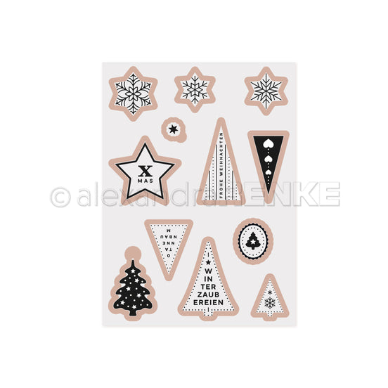 CE-AR-W0001 Cut & Emboss Folder 'Winter magic' - A.RENKE