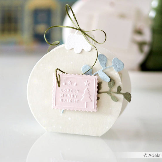 CE-AR-W0002 Cut & Emboss Folder 'X-mas Wishes' - A.RENKE