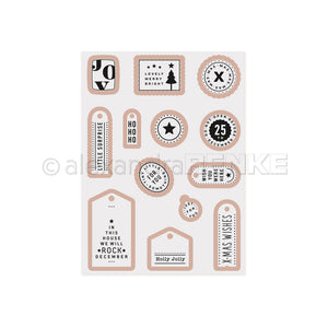 CE-AR-W0002 Cut &amp; Emboss Folder 'X-mas Wishes' - A.RENKE