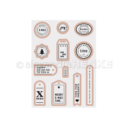 CE-AR-W0003 Cut &amp; Emboss Folder 'Ho Ho Ho' - A.RENKE