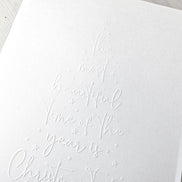 EF-AR-W0006 Embossing Folder 'Typo Fir Beautiful time'- A.RENKE