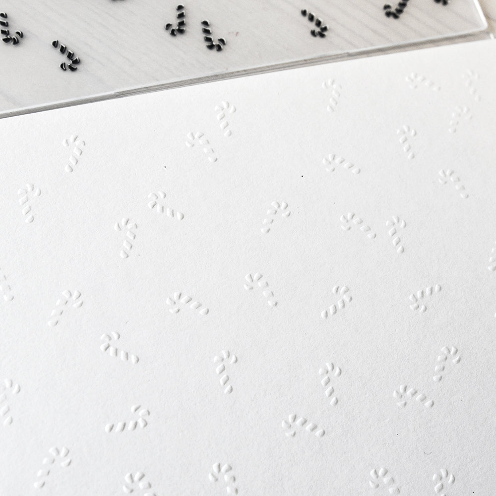 EF-AR-W0011 Embossing Folder 'Candy cane bustle' - A.RENKE