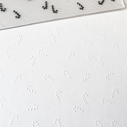 EF-AR-W0011 Embossing Folder 'Candy cane bustle' - A.RENKE