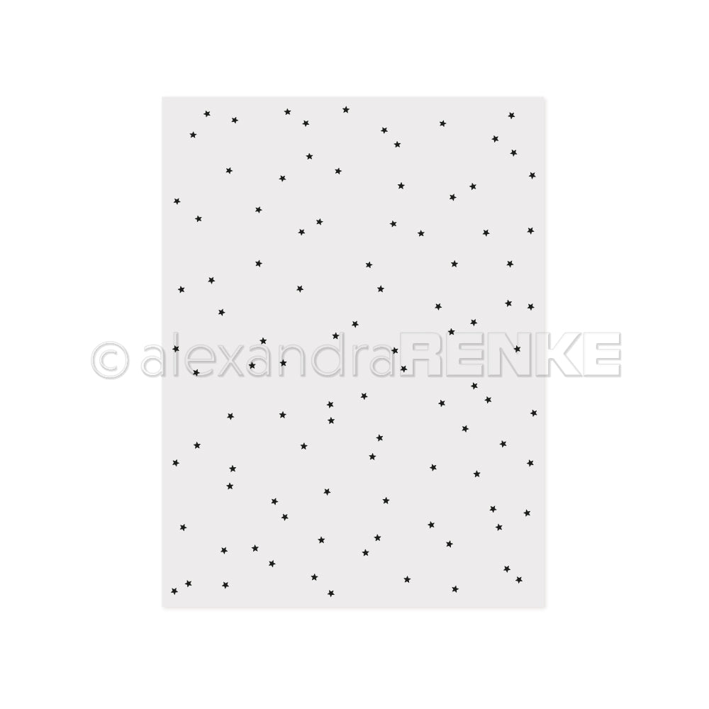 EF-AR-W0012 Embossing Folder 'Starfall' - A.RENKE