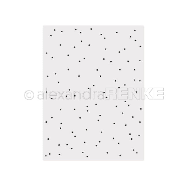 EF-AR-W0012 Embossing Folder 'Starfall' - A.RENKE