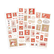RO-AR-W0016 Rub-On 'Briefmarken-Zauber ' - A.RENKE