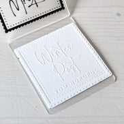 EF-AR-W0018 Embossing Folder 'Winterpost' - A.RENKE